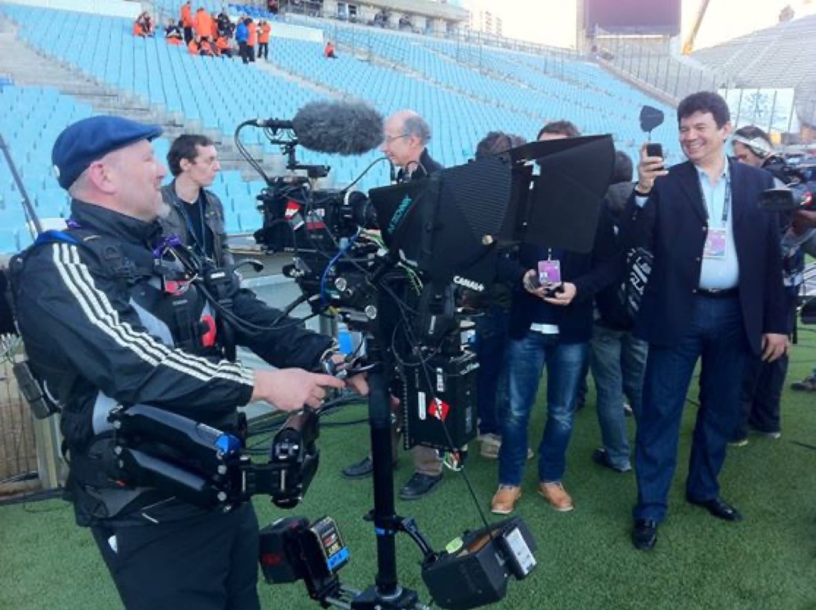 Camera setup for OM PSG 3D