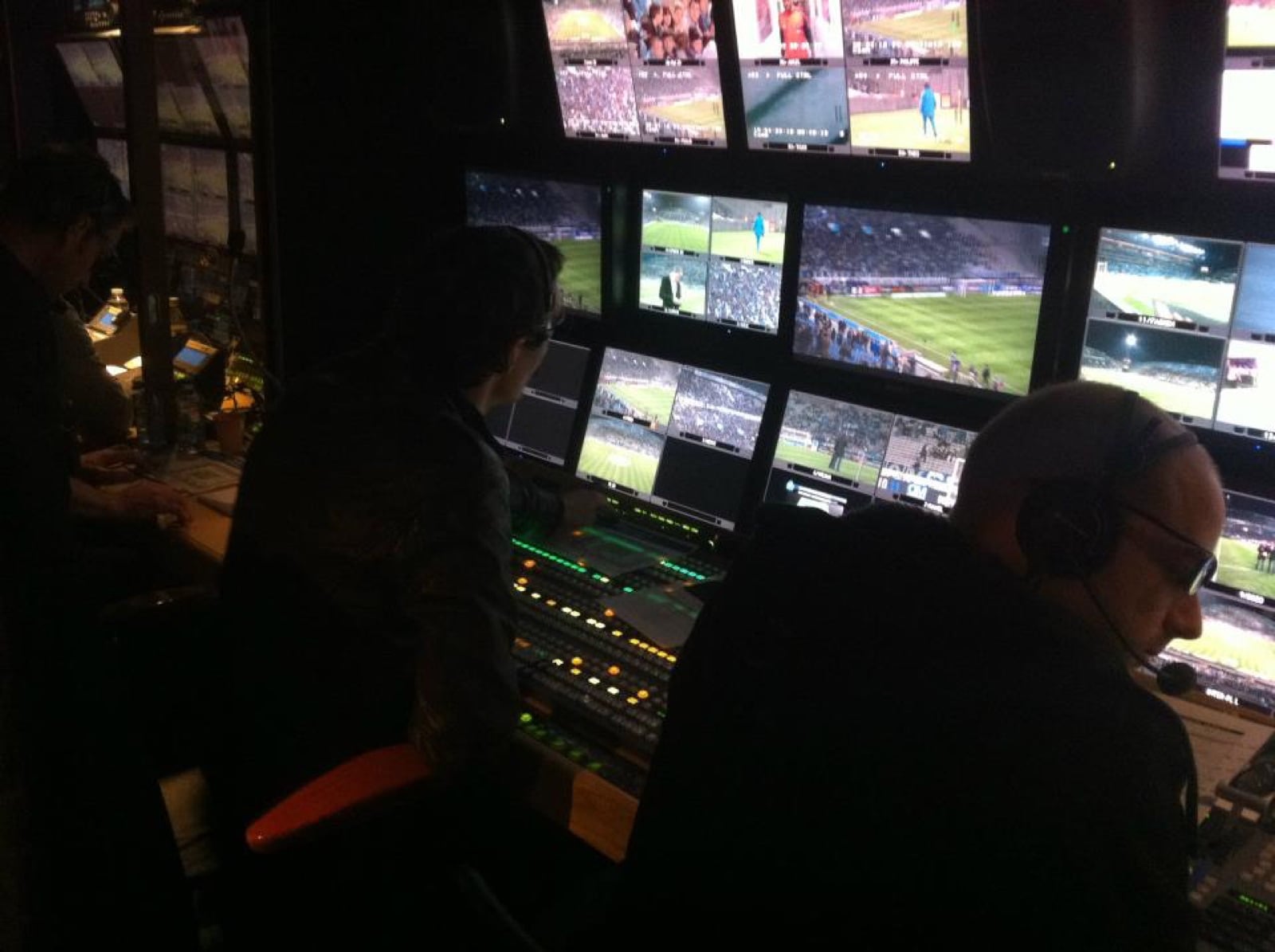 Canal+ 3D control room for OM PSG