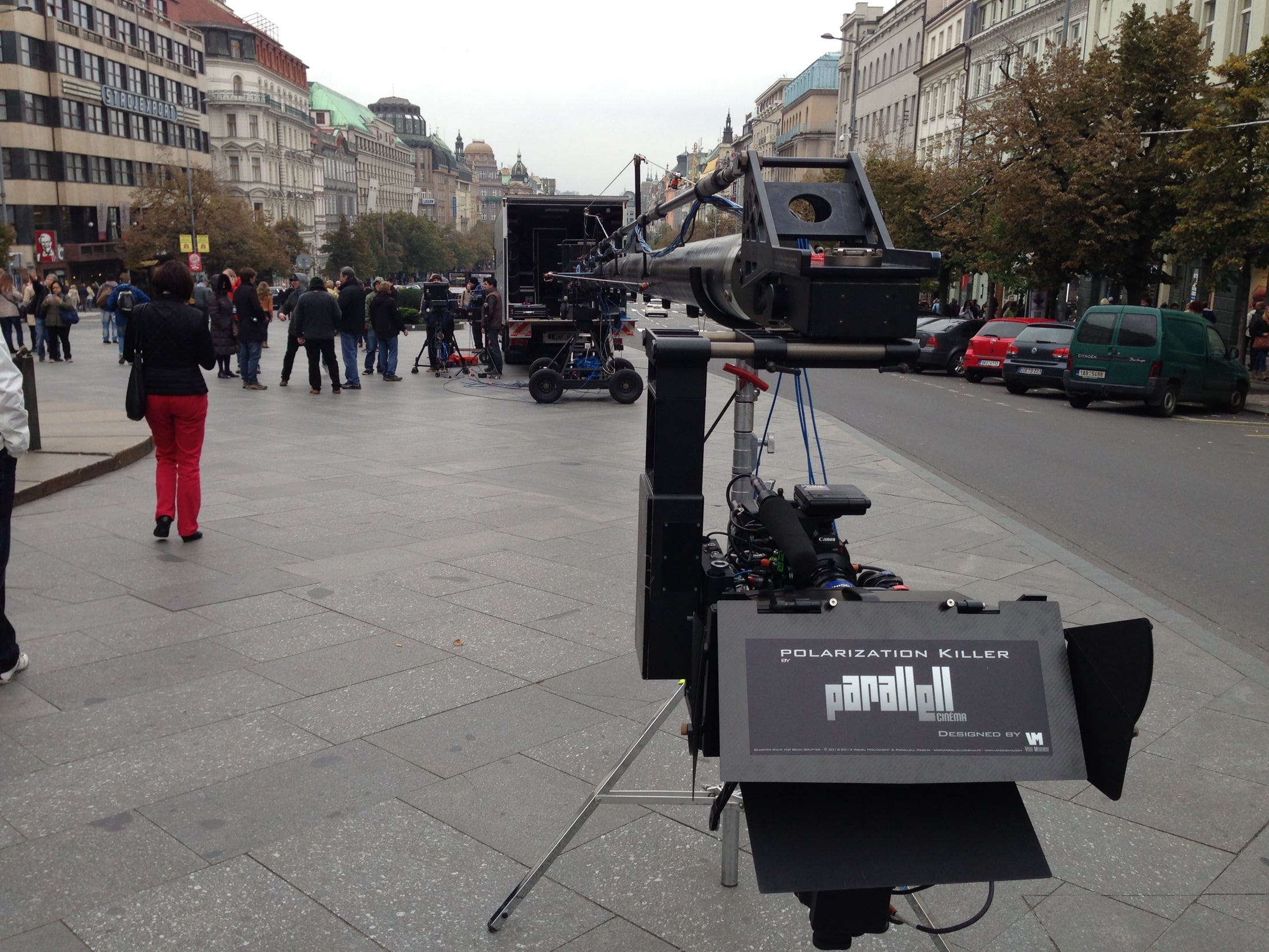 Mythical Cinemas shoot in Prague