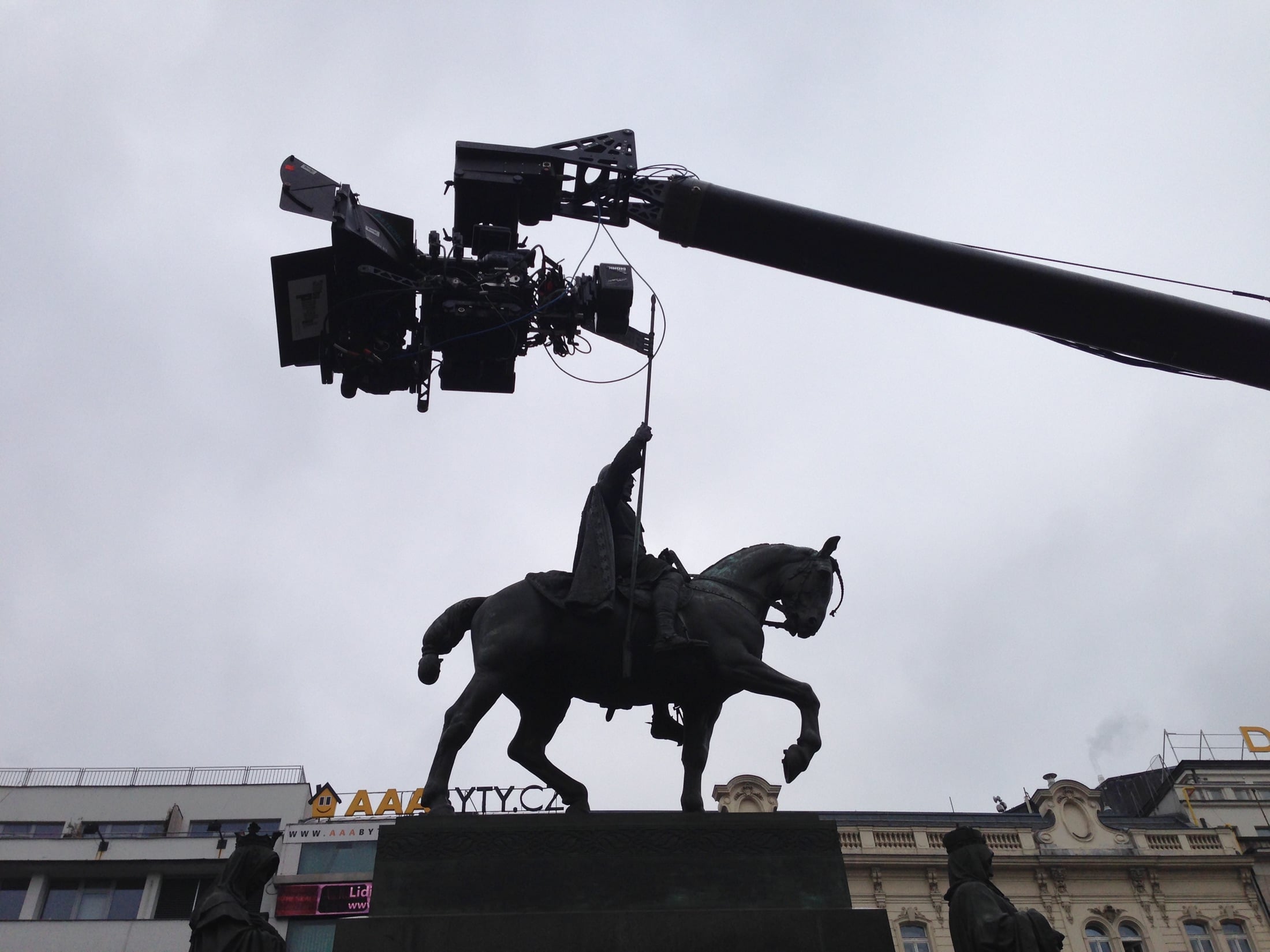 Camera rig on Mythical Cinemas